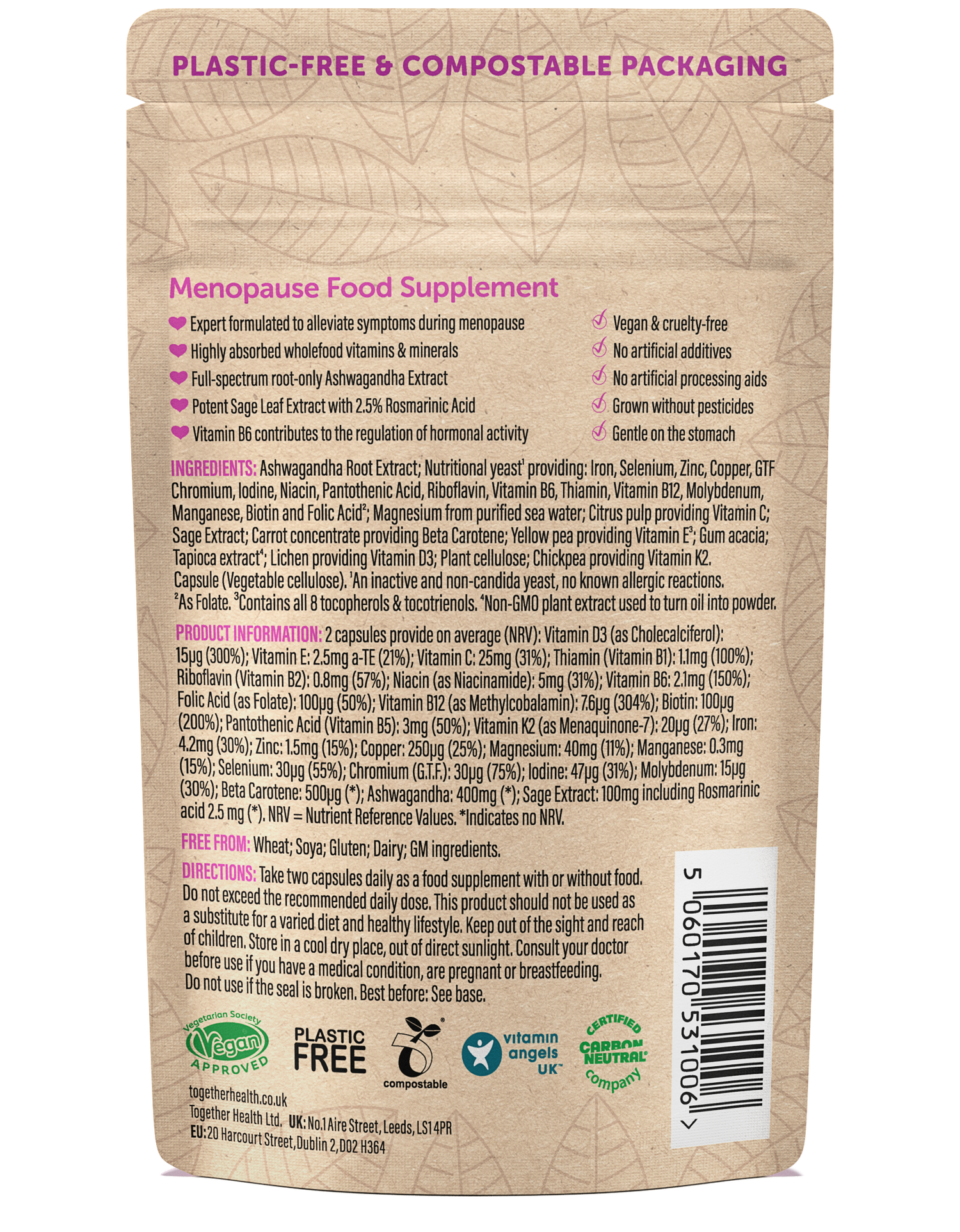 together health  MENOPAUSE MULTI