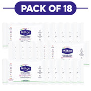 Milton Plant-Based Baby Antibacterial Surface Wipes 30 Wipes Pack of 18