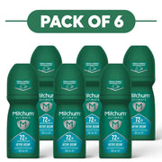 Mitchum Men's Ultimate Active Ocean Antiperspirant Roll On 100ml Pack of 6