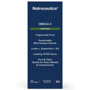 Natroceutics Omega-3 Pure & Wild – 60 Capsules