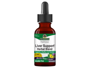 Nature’s Answer Liver Support herbal blend alcohol-free 30ml bottle front label