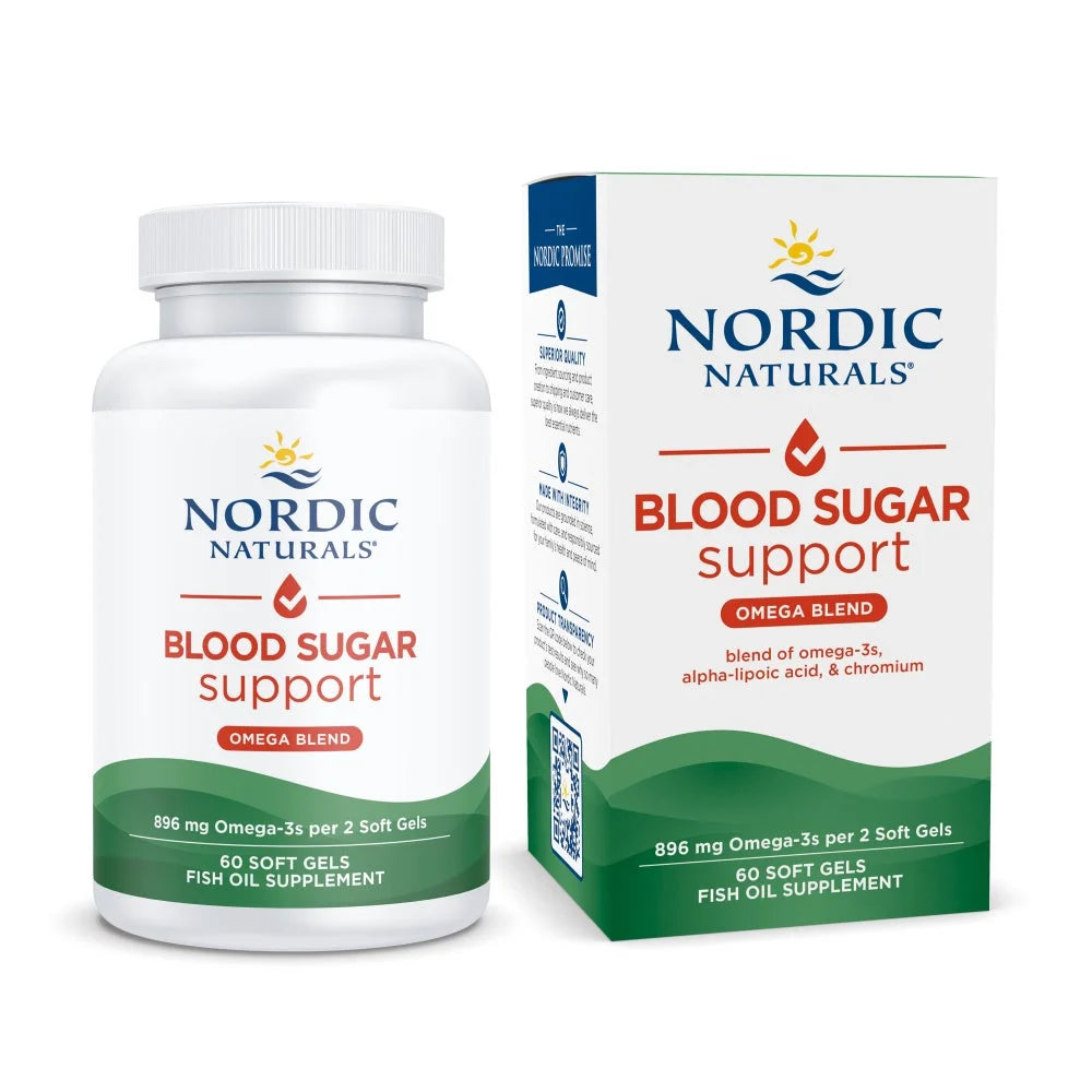 Nordic Naturals Omega Metabole Mix - met ALA & Chroom - 60 Softgels