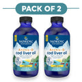 Nordic Naturals Arctic-D Kabeljauwleverolie - 1060mg Omega-3 + D3, Citroensmaak - 237ml