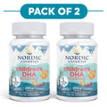 Nordic Naturals Kinderen's DHA Aardbei - 250mg Omega-3 Mini Softgels
