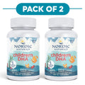 Nordic Naturals Kinderen's DHA Aardbei - 250mg Omega-3 Mini Softgels