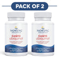 Nordic Naturals CoQ10 Ubiquinol - 100mg Actief Co-enzym Q10 - 60 Softgels