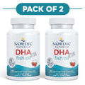 Nordic Naturals DHA Xtra Fish Oil 1660mg 60 Soft Gels Pack of 2