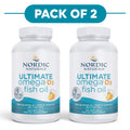 Nordic Naturals Ultimate Omega-D3 - 1280mg Omega-3 + 1000 IE D3 - Citroen Softgels