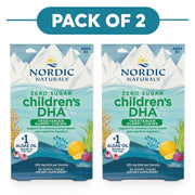 Nordic Naturals Zero Sugar Children's DHA 250mg 30 Gummies Pack of 2