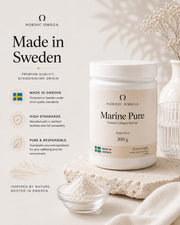 Nordic Omega Marine Pure Collagen Sugar Free Powder 300g ingredients information