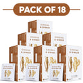 Nutra Tea Ginseng & Gember Kruidenthee | 20 Biologisch Afbreekbare Zakjes | 40g