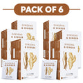 NutraTea Ginseng & Ginger Herbal Tea 20 Tea Bags Pack of 6