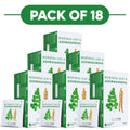 NutraTea Moringa Leaf & Ashwagandha Herbal Tea 20 Tea Bags Pack of 18