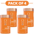 Nutriburst Immuunsupport Gummies - Vitamine C, D3, Zink & Vlierbes - 60 Stuks