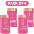 Nutriburst Women's Multivitamin Berry Burst Gummies 60 Count Pack of 4