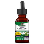 Nature’s Answer Olive Leaf alcohol-free liquid extract 60ml bottle front label