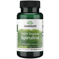 Swanson 100% Biologische Spirulina - 180 Vegan Tabletten