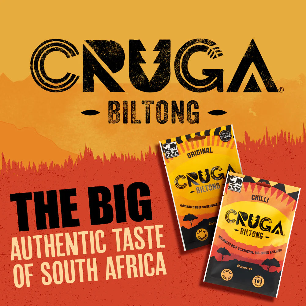 Cruga Original Beef Biltong ready to eat beef snack 300g