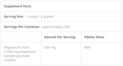 Doctor's Best High Absorption Magnesium Powder – 200g