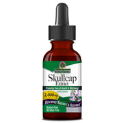 Nature's Answer Alcohol-Free Skullcap Herb Extract 30ml liquid supplement front label