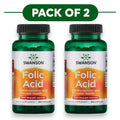 Swanson Foliumzuur 800 mcg 250 capsules | Cardiovasculaire & prenatale gezondheid