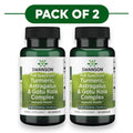 Swanson Full Spectrum Kurkuma Astragalus Gotu Kola Complex 60 Capsules Set van 2