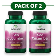 Swanson Sea Cucumber 500mg 100 Capsules Pack of 2