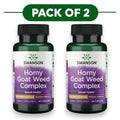 Swanson Horny Goat Weed Complex 60 Capsules Set van 2