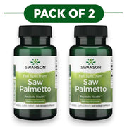 Swanson Full Spectrum Saw Palmetto 540mg 100 Vegan Capsules Pack of 2