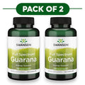 Swanson Full Spectrum Guarana 500mg 100 Capsules Pack of 2