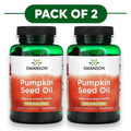 Swanson Pompoenpitolie 100 Softgels | 1000 mg | Ondersteuning voor Hart, Hersenen & Prostaat