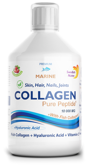 Swedish Nutra marine collagen pure peptide liquid berry flavour 500ml bottle