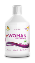 Swedish Nutra Woman Multivitamine Vloeibaar Sinaasappel 500ml