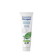 Essential Oxygen BR Organic Toothpaste tube, Peppermint, 113g.