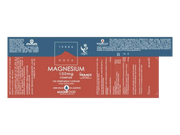 Supplement facts & ingredients image: Terranova Magnesium 100mg Complex supplement facts ingredients vegan capsules 100 count