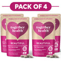 Together Health Beautiful Hair Skin & Nail Vitamins 60 Capsules Pack of 4