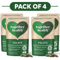 Together Health Folate from Spinach Extract 30 Capsules Pack of 4