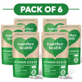 Together Health Vitamin D3 & K2 30 Capsules Pack of 6