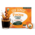 Four Sigmatic Biologische Koffiepads, Donkere Branding - 24 Stuks