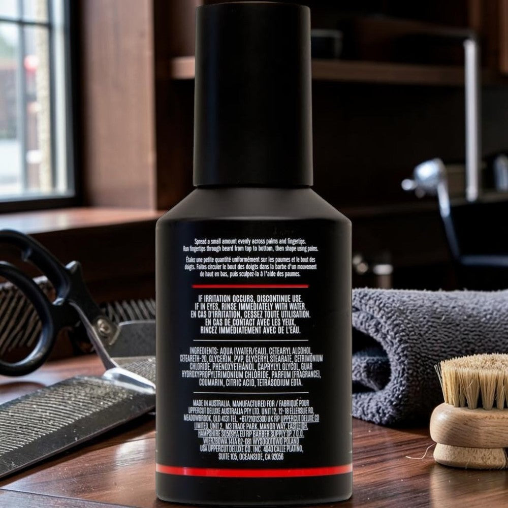 Uppercut Deluxe Beard Balm 100ml ingredients argan jojoba avocado oils