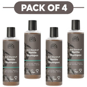 Urtekram Anti-Dandruff Nettle Shampoo 250ml Pack of 4