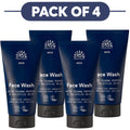 Urtekram Men Face Wash with Tazman Pepper & Salicylic Acid 150ml Pack of 4