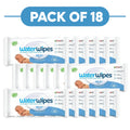 WaterWipes Babydoekjes – 60 Doekjes Plasticvrij, Allergievriendelijk Zuiverheid voor Gevoelige Huid