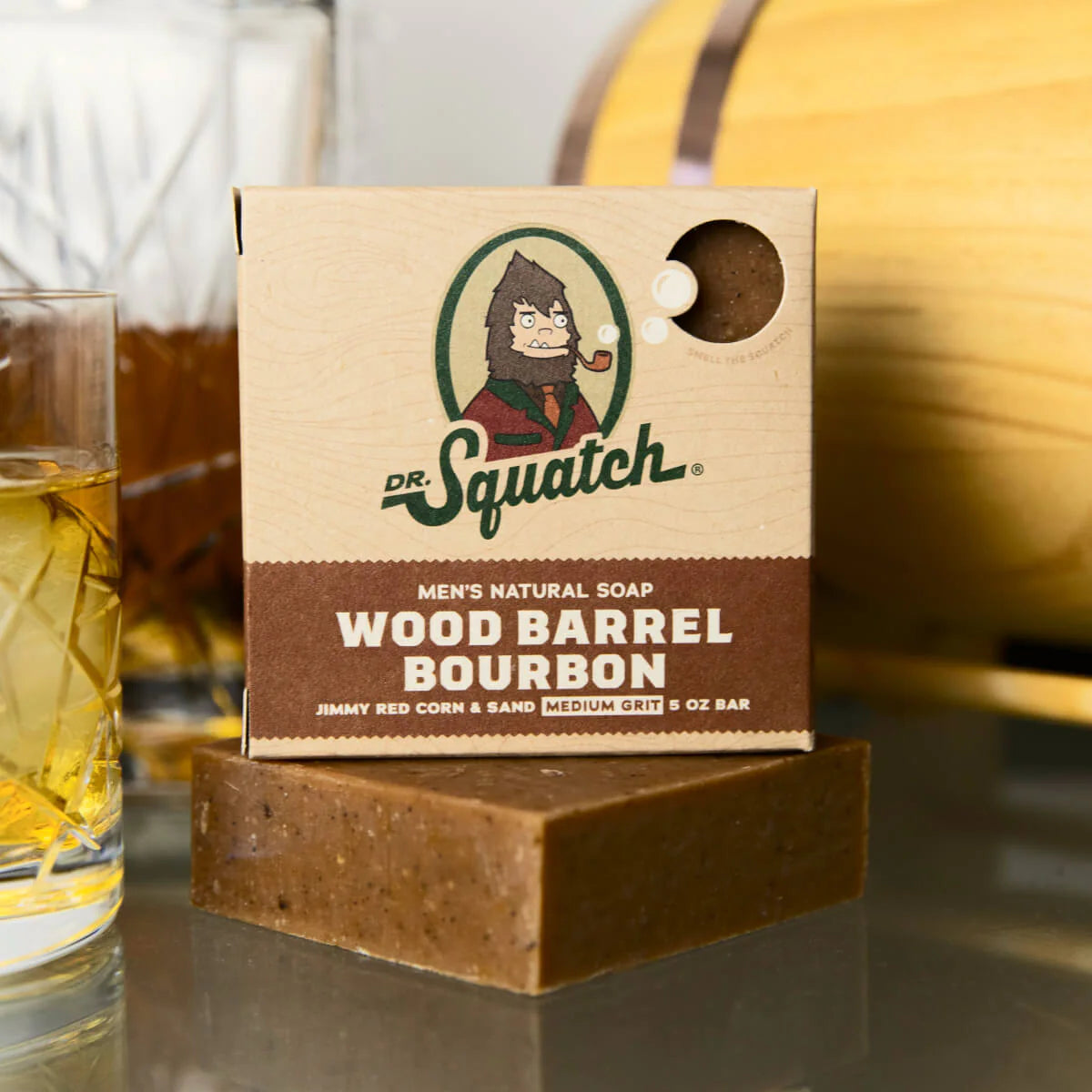 DR.SQUATCH WOOD BARREL BOURBON