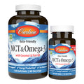 Carlson Keto MCT & Omega-3 Softgels Coconut & Fish Oil - 150 Count