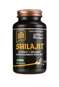 The Good Guru Gouden Shilajit & Biologische Ashwagandha KSM-66 - 90 Capsules