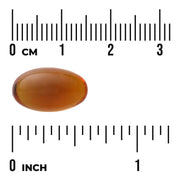 Swanson Saw Palmetto Maximum Strength 320mg 60 Softgels size comparison with measurement scale