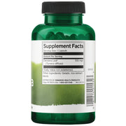 Swanson Full Spectrum Damiana 510mg 100 Capsules Pack of 2 upplement facts ingredients & barcode panel
