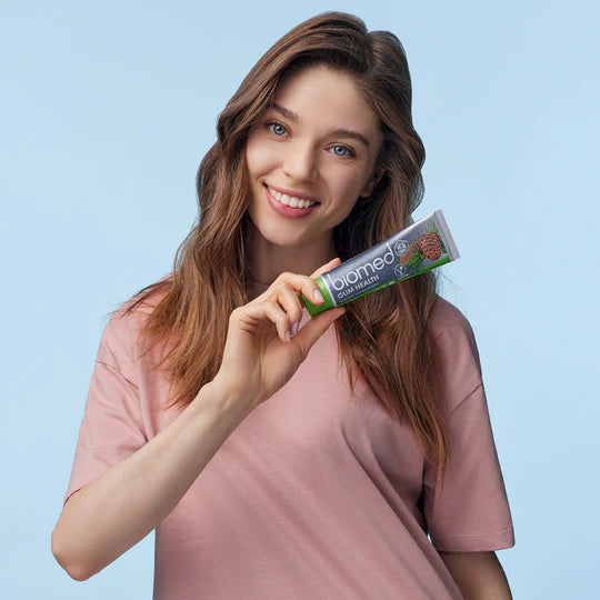 BIOMED Herbal Mint Toothpaste - 98% Natural with Essential Oils