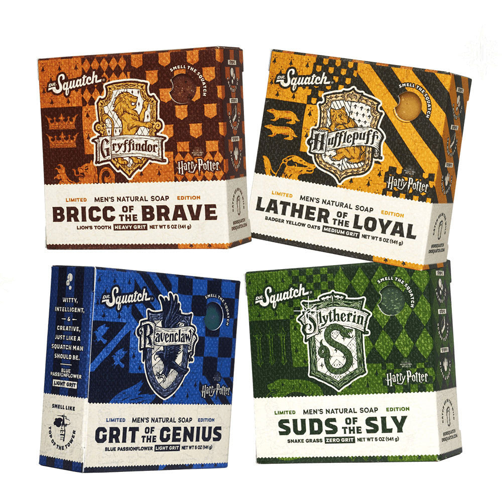 Dr. Squatch x Harry Potter Ravenclaw Grit of the Genius Bar Soap - 141g